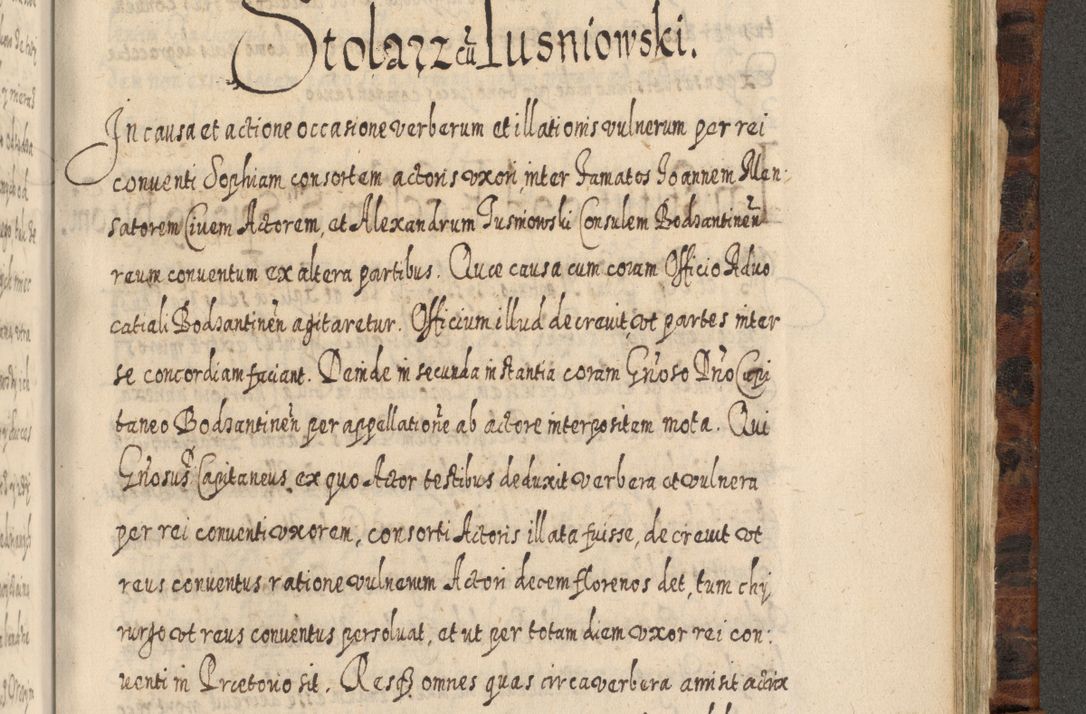Zdjęcie nr 1158 dla obiektu archiwalnego: Acta actorum, causarum spiritualium, civilium, criminalium, obligationum, quietationum, inscpritionum, cessionum, decimarum, testamentorum R. D. Martini Szyszkowski, episcopi Cracoviensis, ducis Severiensis in annis 1624 - 1626. Tomus tertius.