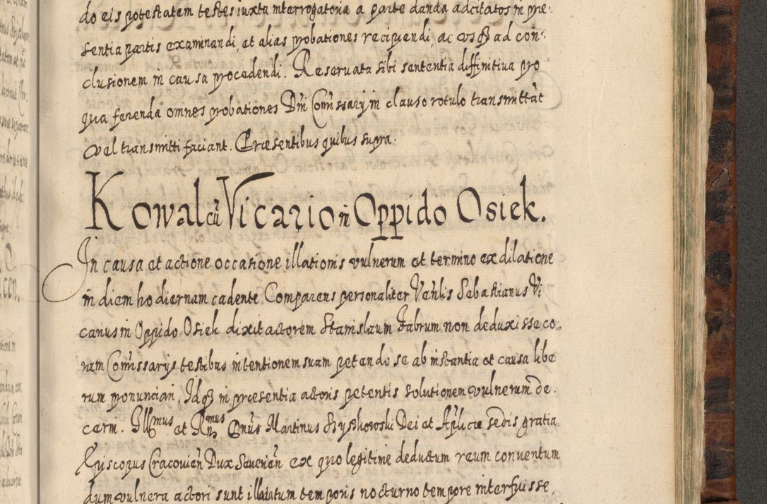 Zdjęcie nr 1154 dla obiektu archiwalnego: Acta actorum, causarum spiritualium, civilium, criminalium, obligationum, quietationum, inscpritionum, cessionum, decimarum, testamentorum R. D. Martini Szyszkowski, episcopi Cracoviensis, ducis Severiensis in annis 1624 - 1626. Tomus tertius.