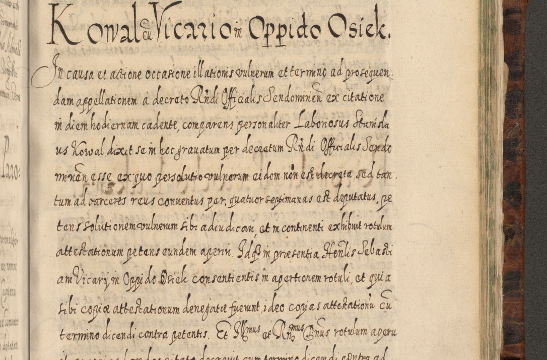 Zdjęcie nr 1148 dla obiektu archiwalnego: Acta actorum, causarum spiritualium, civilium, criminalium, obligationum, quietationum, inscpritionum, cessionum, decimarum, testamentorum R. D. Martini Szyszkowski, episcopi Cracoviensis, ducis Severiensis in annis 1624 - 1626. Tomus tertius.