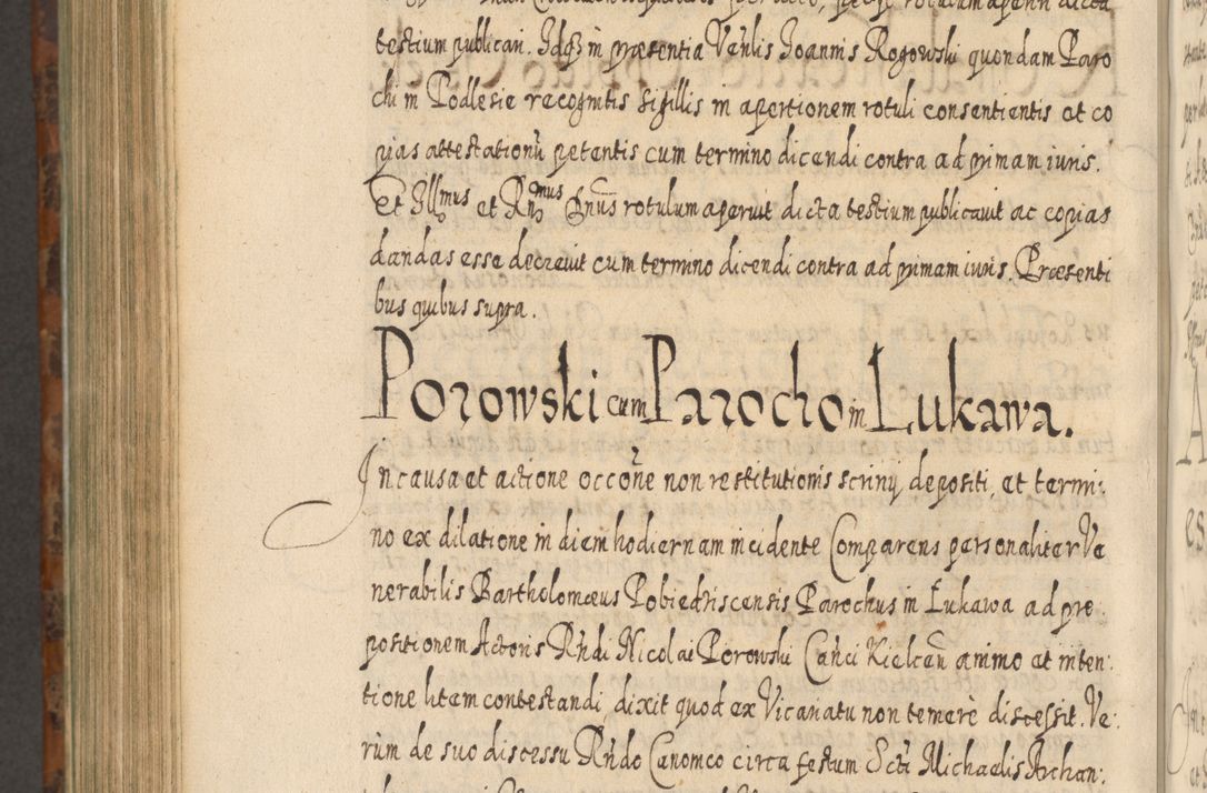 Zdjęcie nr 1149 dla obiektu archiwalnego: Acta actorum, causarum spiritualium, civilium, criminalium, obligationum, quietationum, inscpritionum, cessionum, decimarum, testamentorum R. D. Martini Szyszkowski, episcopi Cracoviensis, ducis Severiensis in annis 1624 - 1626. Tomus tertius.
