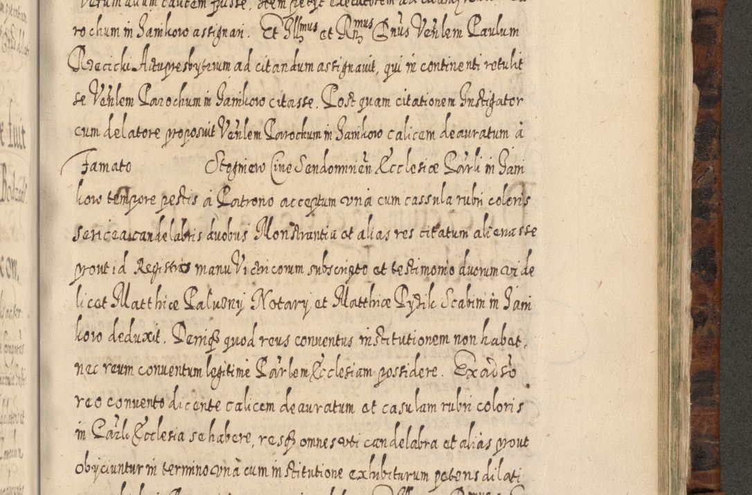 Zdjęcie nr 1146 dla obiektu archiwalnego: Acta actorum, causarum spiritualium, civilium, criminalium, obligationum, quietationum, inscpritionum, cessionum, decimarum, testamentorum R. D. Martini Szyszkowski, episcopi Cracoviensis, ducis Severiensis in annis 1624 - 1626. Tomus tertius.