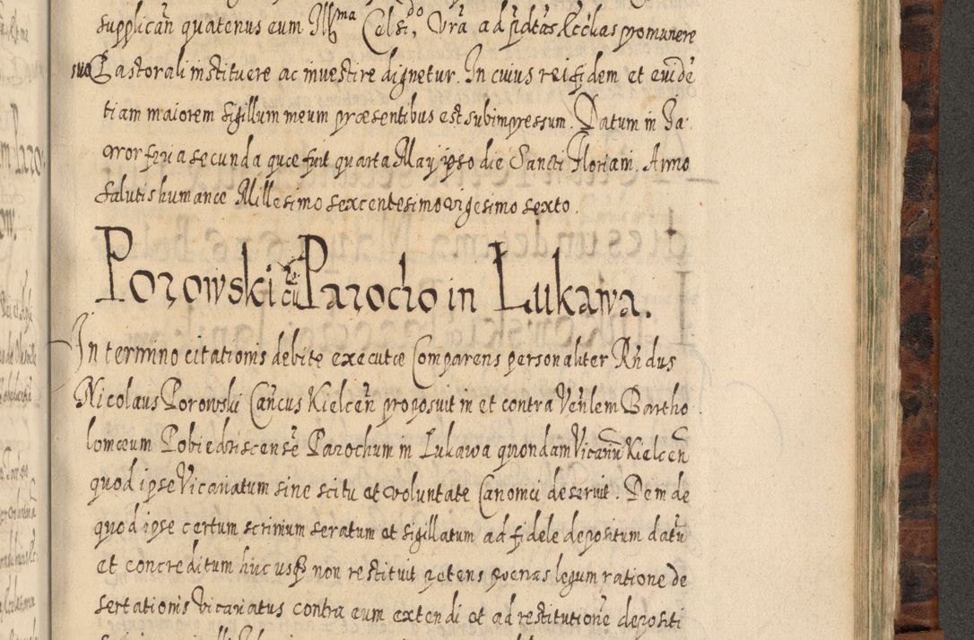 Zdjęcie nr 1144 dla obiektu archiwalnego: Acta actorum, causarum spiritualium, civilium, criminalium, obligationum, quietationum, inscpritionum, cessionum, decimarum, testamentorum R. D. Martini Szyszkowski, episcopi Cracoviensis, ducis Severiensis in annis 1624 - 1626. Tomus tertius.