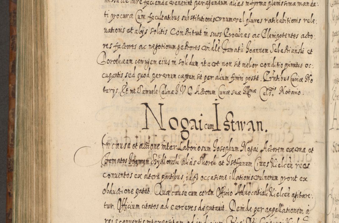 Zdjęcie nr 1141 dla obiektu archiwalnego: Acta actorum, causarum spiritualium, civilium, criminalium, obligationum, quietationum, inscpritionum, cessionum, decimarum, testamentorum R. D. Martini Szyszkowski, episcopi Cracoviensis, ducis Severiensis in annis 1624 - 1626. Tomus tertius.