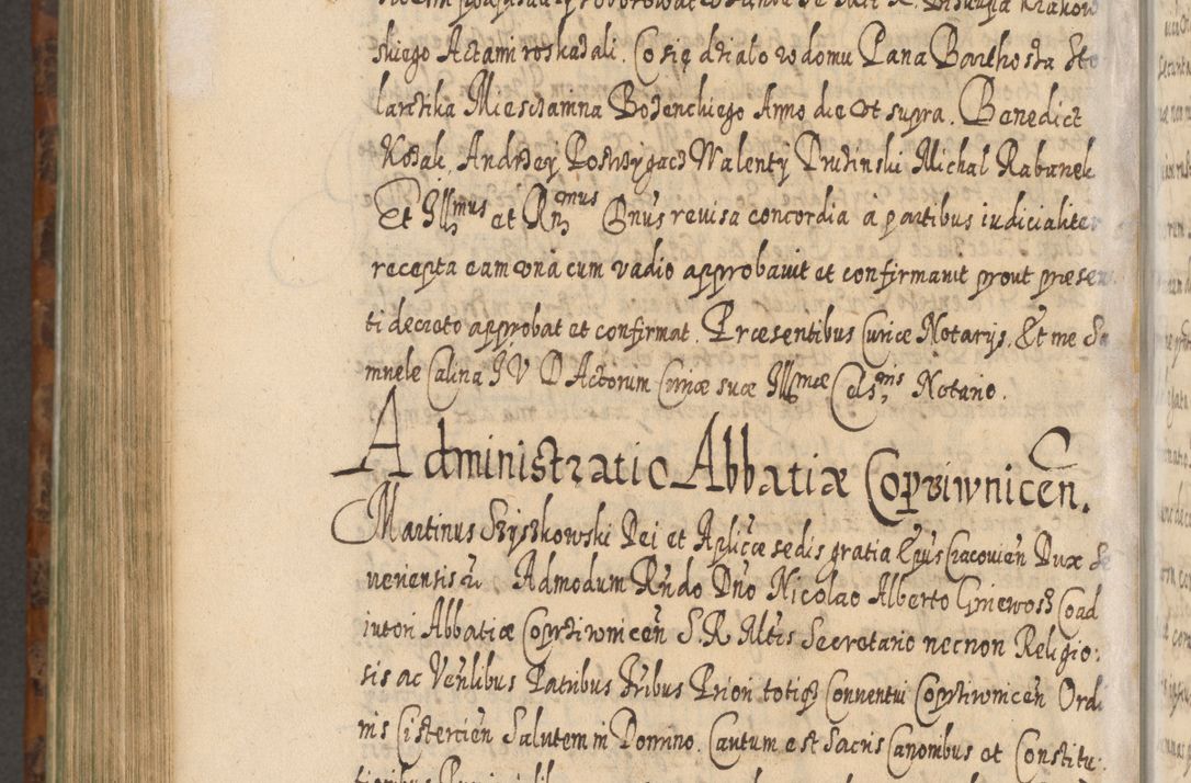 Zdjęcie nr 1137 dla obiektu archiwalnego: Acta actorum, causarum spiritualium, civilium, criminalium, obligationum, quietationum, inscpritionum, cessionum, decimarum, testamentorum R. D. Martini Szyszkowski, episcopi Cracoviensis, ducis Severiensis in annis 1624 - 1626. Tomus tertius.