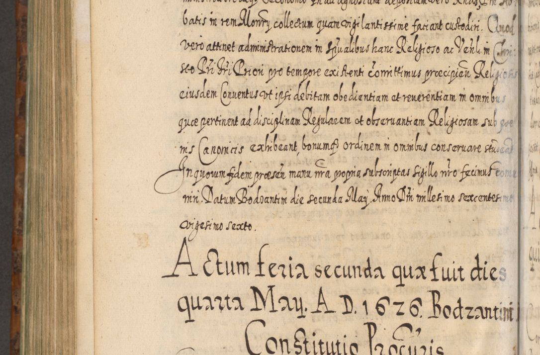 Zdjęcie nr 1139 dla obiektu archiwalnego: Acta actorum, causarum spiritualium, civilium, criminalium, obligationum, quietationum, inscpritionum, cessionum, decimarum, testamentorum R. D. Martini Szyszkowski, episcopi Cracoviensis, ducis Severiensis in annis 1624 - 1626. Tomus tertius.