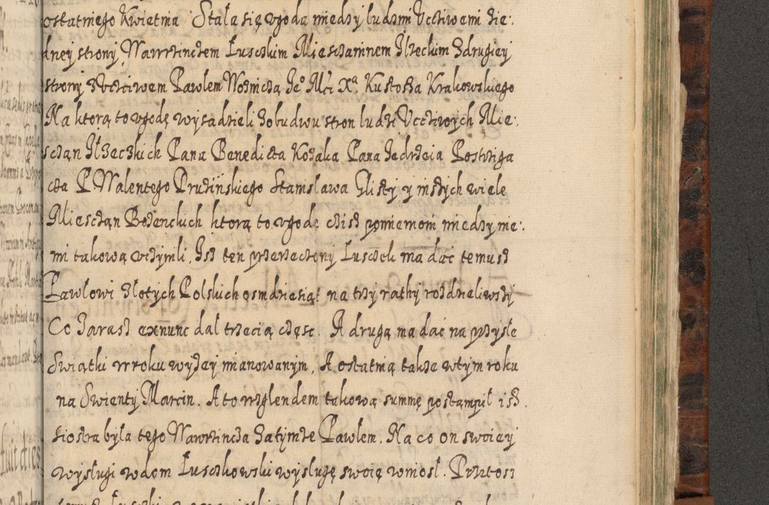 Zdjęcie nr 1136 dla obiektu archiwalnego: Acta actorum, causarum spiritualium, civilium, criminalium, obligationum, quietationum, inscpritionum, cessionum, decimarum, testamentorum R. D. Martini Szyszkowski, episcopi Cracoviensis, ducis Severiensis in annis 1624 - 1626. Tomus tertius.