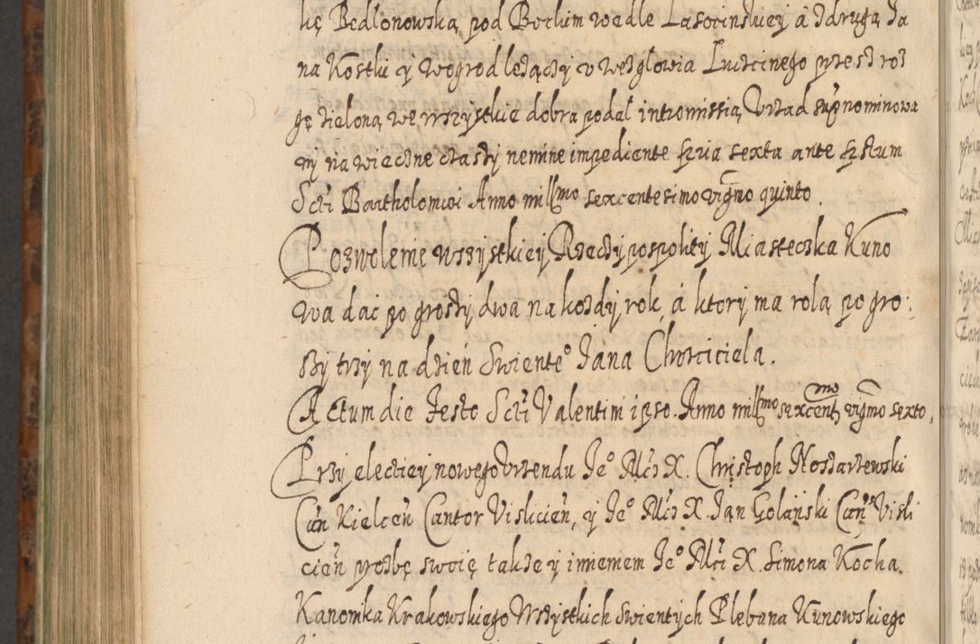 Zdjęcie nr 1133 dla obiektu archiwalnego: Acta actorum, causarum spiritualium, civilium, criminalium, obligationum, quietationum, inscpritionum, cessionum, decimarum, testamentorum R. D. Martini Szyszkowski, episcopi Cracoviensis, ducis Severiensis in annis 1624 - 1626. Tomus tertius.