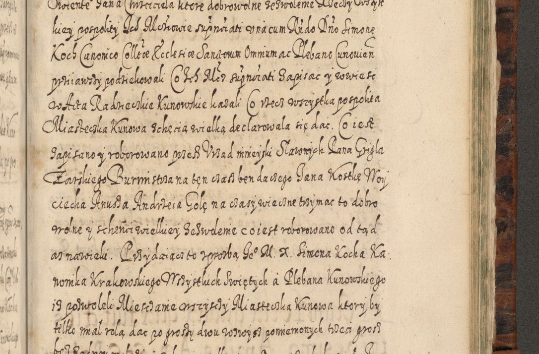 Zdjęcie nr 1134 dla obiektu archiwalnego: Acta actorum, causarum spiritualium, civilium, criminalium, obligationum, quietationum, inscpritionum, cessionum, decimarum, testamentorum R. D. Martini Szyszkowski, episcopi Cracoviensis, ducis Severiensis in annis 1624 - 1626. Tomus tertius.