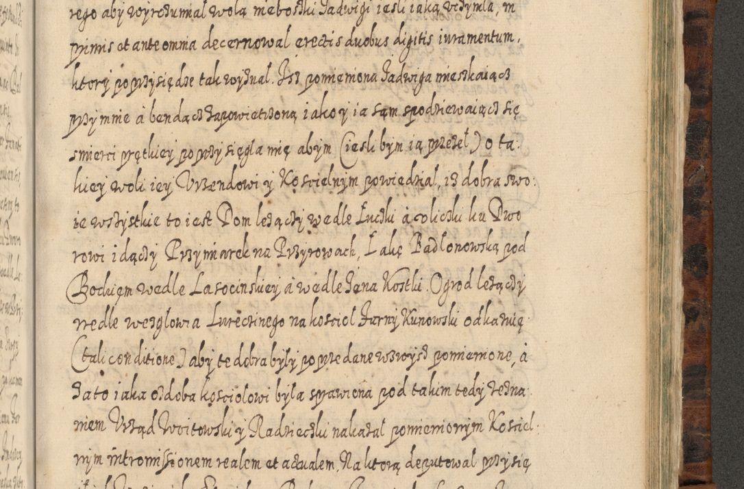Zdjęcie nr 1132 dla obiektu archiwalnego: Acta actorum, causarum spiritualium, civilium, criminalium, obligationum, quietationum, inscpritionum, cessionum, decimarum, testamentorum R. D. Martini Szyszkowski, episcopi Cracoviensis, ducis Severiensis in annis 1624 - 1626. Tomus tertius.