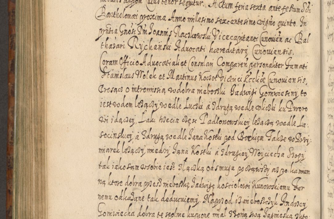 Zdjęcie nr 1131 dla obiektu archiwalnego: Acta actorum, causarum spiritualium, civilium, criminalium, obligationum, quietationum, inscpritionum, cessionum, decimarum, testamentorum R. D. Martini Szyszkowski, episcopi Cracoviensis, ducis Severiensis in annis 1624 - 1626. Tomus tertius.