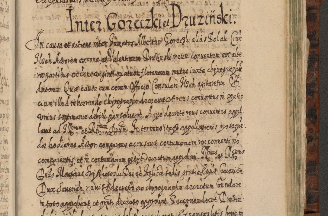 Zdjęcie nr 1126 dla obiektu archiwalnego: Acta actorum, causarum spiritualium, civilium, criminalium, obligationum, quietationum, inscpritionum, cessionum, decimarum, testamentorum R. D. Martini Szyszkowski, episcopi Cracoviensis, ducis Severiensis in annis 1624 - 1626. Tomus tertius.