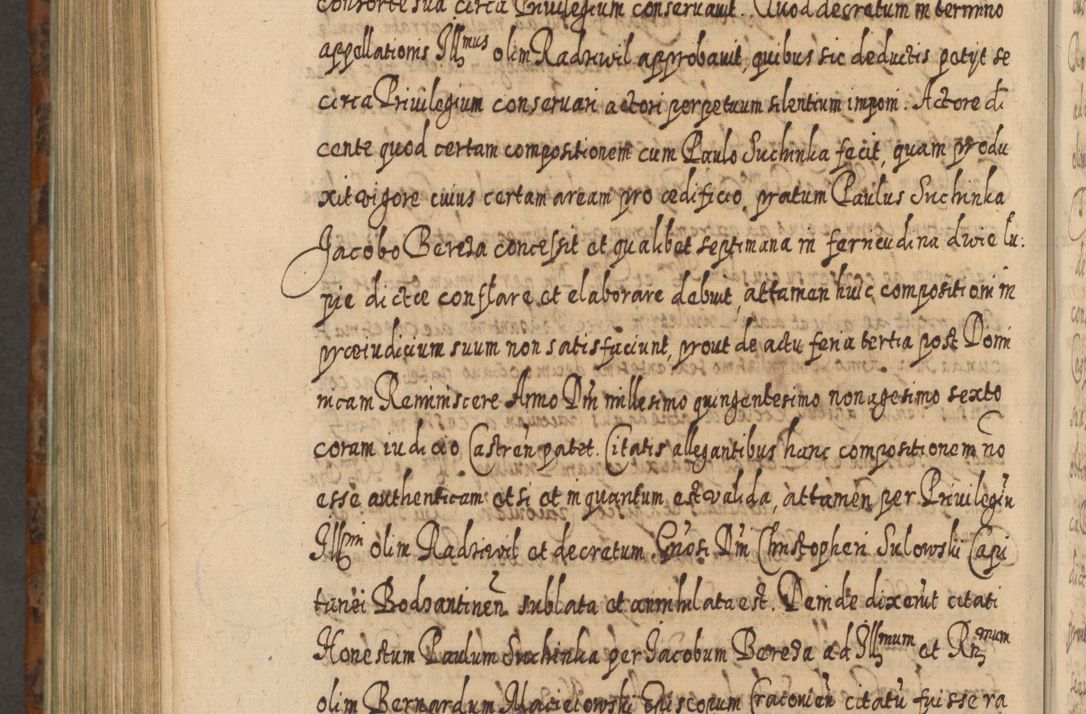 Zdjęcie nr 1117 dla obiektu archiwalnego: Acta actorum, causarum spiritualium, civilium, criminalium, obligationum, quietationum, inscpritionum, cessionum, decimarum, testamentorum R. D. Martini Szyszkowski, episcopi Cracoviensis, ducis Severiensis in annis 1624 - 1626. Tomus tertius.