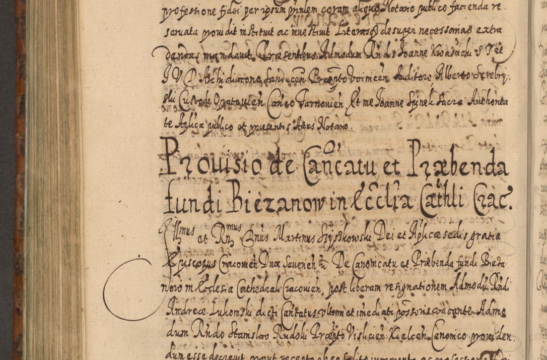 Zdjęcie nr 1115 dla obiektu archiwalnego: Acta actorum, causarum spiritualium, civilium, criminalium, obligationum, quietationum, inscpritionum, cessionum, decimarum, testamentorum R. D. Martini Szyszkowski, episcopi Cracoviensis, ducis Severiensis in annis 1624 - 1626. Tomus tertius.