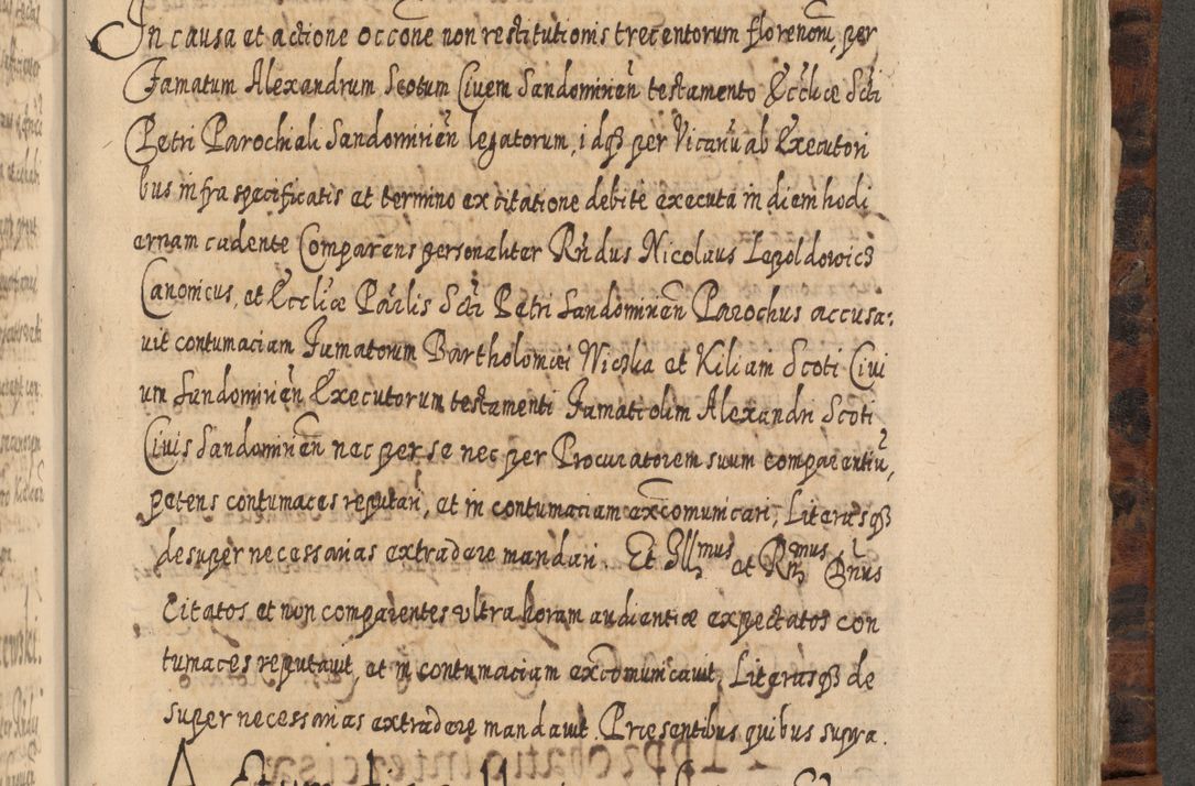 Zdjęcie nr 1110 dla obiektu archiwalnego: Acta actorum, causarum spiritualium, civilium, criminalium, obligationum, quietationum, inscpritionum, cessionum, decimarum, testamentorum R. D. Martini Szyszkowski, episcopi Cracoviensis, ducis Severiensis in annis 1624 - 1626. Tomus tertius.