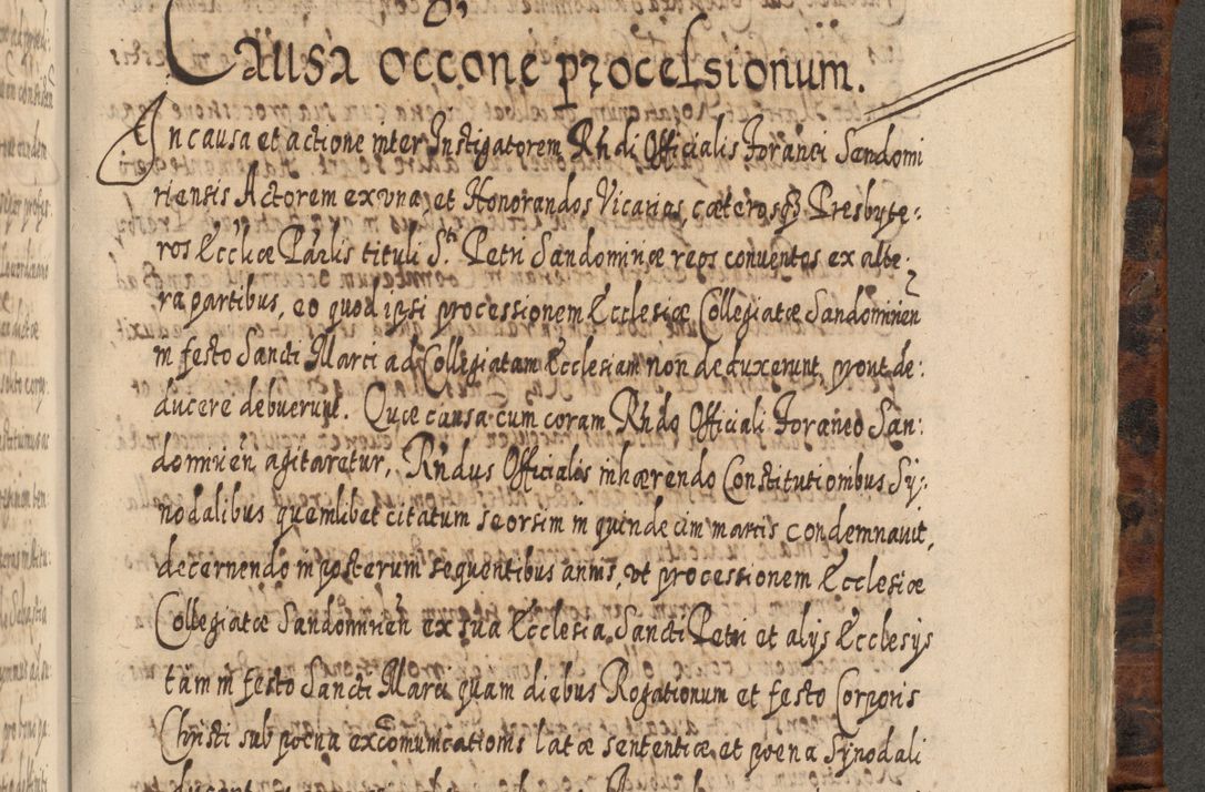Zdjęcie nr 1104 dla obiektu archiwalnego: Acta actorum, causarum spiritualium, civilium, criminalium, obligationum, quietationum, inscpritionum, cessionum, decimarum, testamentorum R. D. Martini Szyszkowski, episcopi Cracoviensis, ducis Severiensis in annis 1624 - 1626. Tomus tertius.
