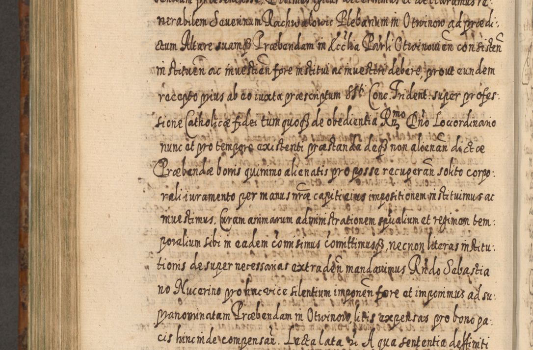 Zdjęcie nr 1103 dla obiektu archiwalnego: Acta actorum, causarum spiritualium, civilium, criminalium, obligationum, quietationum, inscpritionum, cessionum, decimarum, testamentorum R. D. Martini Szyszkowski, episcopi Cracoviensis, ducis Severiensis in annis 1624 - 1626. Tomus tertius.