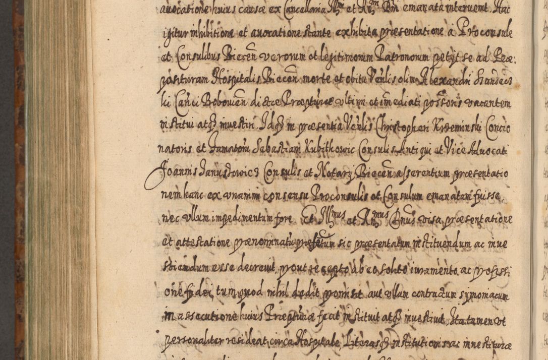 Zdjęcie nr 1097 dla obiektu archiwalnego: Acta actorum, causarum spiritualium, civilium, criminalium, obligationum, quietationum, inscpritionum, cessionum, decimarum, testamentorum R. D. Martini Szyszkowski, episcopi Cracoviensis, ducis Severiensis in annis 1624 - 1626. Tomus tertius.