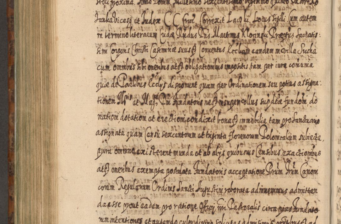 Zdjęcie nr 1089 dla obiektu archiwalnego: Acta actorum, causarum spiritualium, civilium, criminalium, obligationum, quietationum, inscpritionum, cessionum, decimarum, testamentorum R. D. Martini Szyszkowski, episcopi Cracoviensis, ducis Severiensis in annis 1624 - 1626. Tomus tertius.