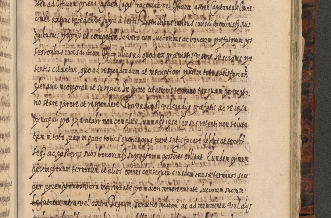 Zdjęcie nr 1088 dla obiektu archiwalnego: Acta actorum, causarum spiritualium, civilium, criminalium, obligationum, quietationum, inscpritionum, cessionum, decimarum, testamentorum R. D. Martini Szyszkowski, episcopi Cracoviensis, ducis Severiensis in annis 1624 - 1626. Tomus tertius.