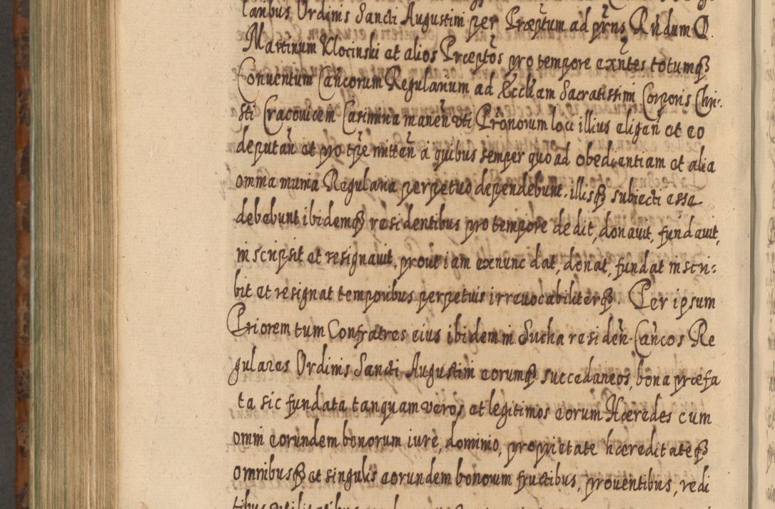 Zdjęcie nr 1079 dla obiektu archiwalnego: Acta actorum, causarum spiritualium, civilium, criminalium, obligationum, quietationum, inscpritionum, cessionum, decimarum, testamentorum R. D. Martini Szyszkowski, episcopi Cracoviensis, ducis Severiensis in annis 1624 - 1626. Tomus tertius.