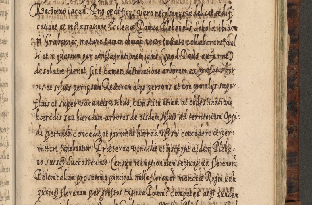 Zdjęcie nr 1062 dla obiektu archiwalnego: Acta actorum, causarum spiritualium, civilium, criminalium, obligationum, quietationum, inscpritionum, cessionum, decimarum, testamentorum R. D. Martini Szyszkowski, episcopi Cracoviensis, ducis Severiensis in annis 1624 - 1626. Tomus tertius.