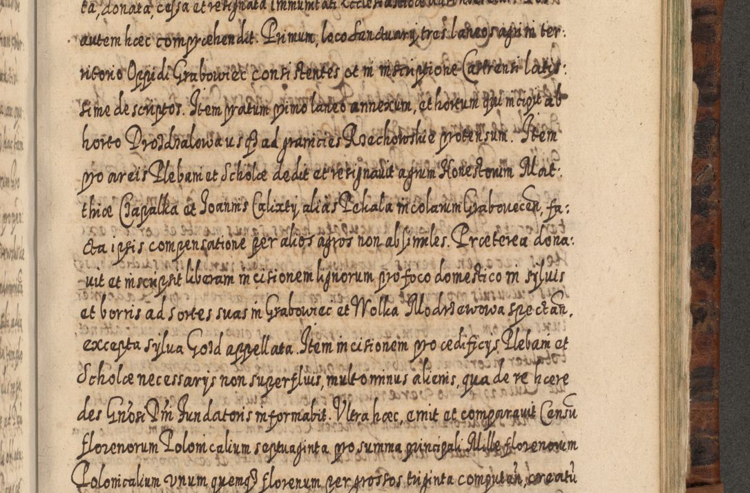 Zdjęcie nr 1058 dla obiektu archiwalnego: Acta actorum, causarum spiritualium, civilium, criminalium, obligationum, quietationum, inscpritionum, cessionum, decimarum, testamentorum R. D. Martini Szyszkowski, episcopi Cracoviensis, ducis Severiensis in annis 1624 - 1626. Tomus tertius.