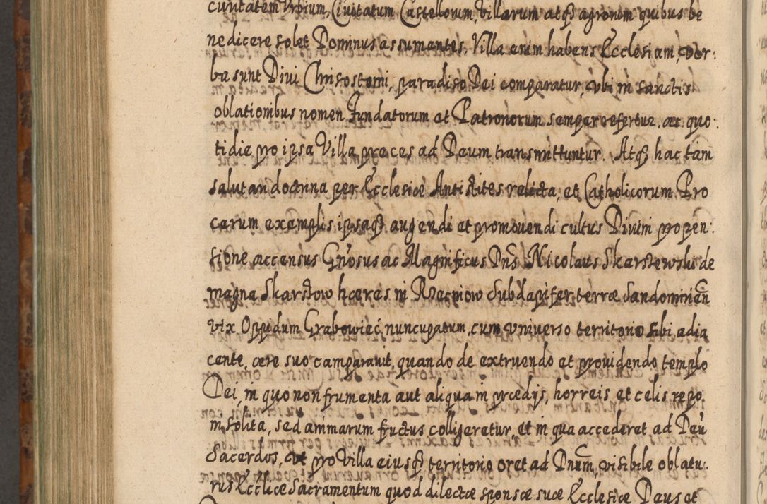 Zdjęcie nr 1057 dla obiektu archiwalnego: Acta actorum, causarum spiritualium, civilium, criminalium, obligationum, quietationum, inscpritionum, cessionum, decimarum, testamentorum R. D. Martini Szyszkowski, episcopi Cracoviensis, ducis Severiensis in annis 1624 - 1626. Tomus tertius.