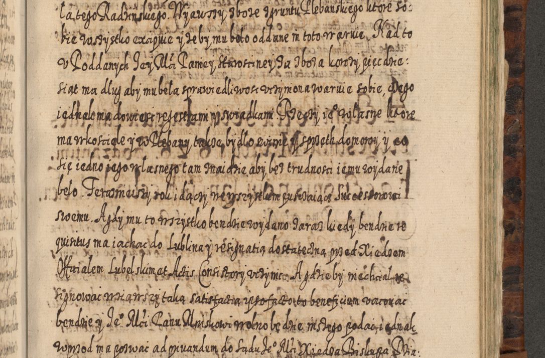 Zdjęcie nr 1052 dla obiektu archiwalnego: Acta actorum, causarum spiritualium, civilium, criminalium, obligationum, quietationum, inscpritionum, cessionum, decimarum, testamentorum R. D. Martini Szyszkowski, episcopi Cracoviensis, ducis Severiensis in annis 1624 - 1626. Tomus tertius.