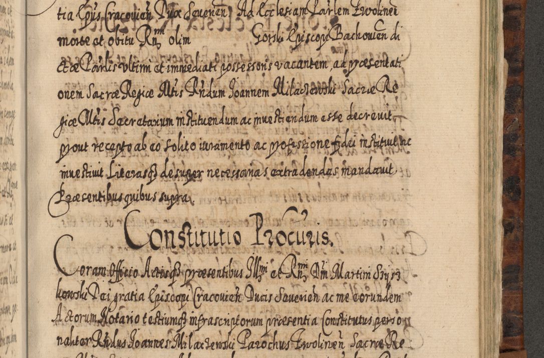 Zdjęcie nr 1050 dla obiektu archiwalnego: Acta actorum, causarum spiritualium, civilium, criminalium, obligationum, quietationum, inscpritionum, cessionum, decimarum, testamentorum R. D. Martini Szyszkowski, episcopi Cracoviensis, ducis Severiensis in annis 1624 - 1626. Tomus tertius.