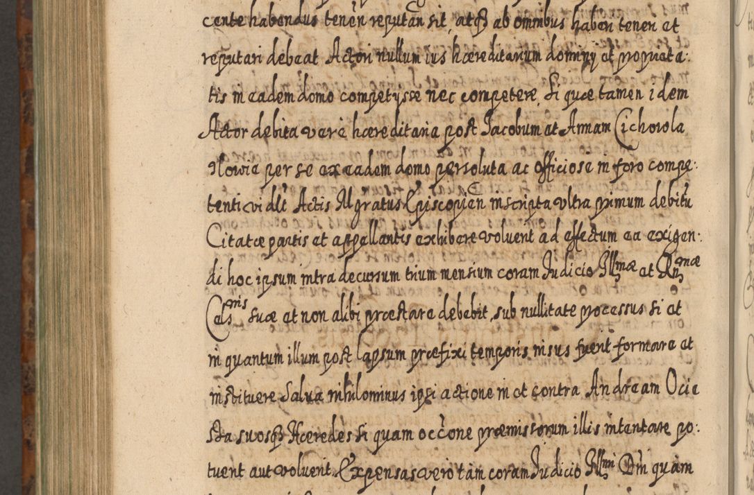 Zdjęcie nr 1049 dla obiektu archiwalnego: Acta actorum, causarum spiritualium, civilium, criminalium, obligationum, quietationum, inscpritionum, cessionum, decimarum, testamentorum R. D. Martini Szyszkowski, episcopi Cracoviensis, ducis Severiensis in annis 1624 - 1626. Tomus tertius.
