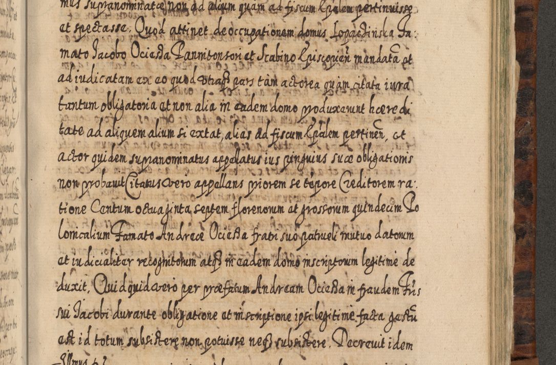 Zdjęcie nr 1048 dla obiektu archiwalnego: Acta actorum, causarum spiritualium, civilium, criminalium, obligationum, quietationum, inscpritionum, cessionum, decimarum, testamentorum R. D. Martini Szyszkowski, episcopi Cracoviensis, ducis Severiensis in annis 1624 - 1626. Tomus tertius.