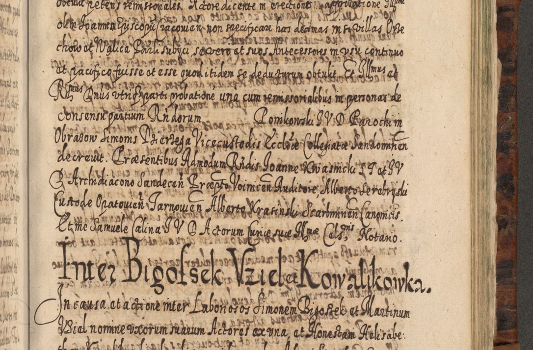 Zdjęcie nr 1038 dla obiektu archiwalnego: Acta actorum, causarum spiritualium, civilium, criminalium, obligationum, quietationum, inscpritionum, cessionum, decimarum, testamentorum R. D. Martini Szyszkowski, episcopi Cracoviensis, ducis Severiensis in annis 1624 - 1626. Tomus tertius.