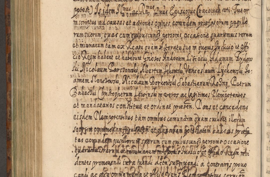 Zdjęcie nr 1035 dla obiektu archiwalnego: Acta actorum, causarum spiritualium, civilium, criminalium, obligationum, quietationum, inscpritionum, cessionum, decimarum, testamentorum R. D. Martini Szyszkowski, episcopi Cracoviensis, ducis Severiensis in annis 1624 - 1626. Tomus tertius.