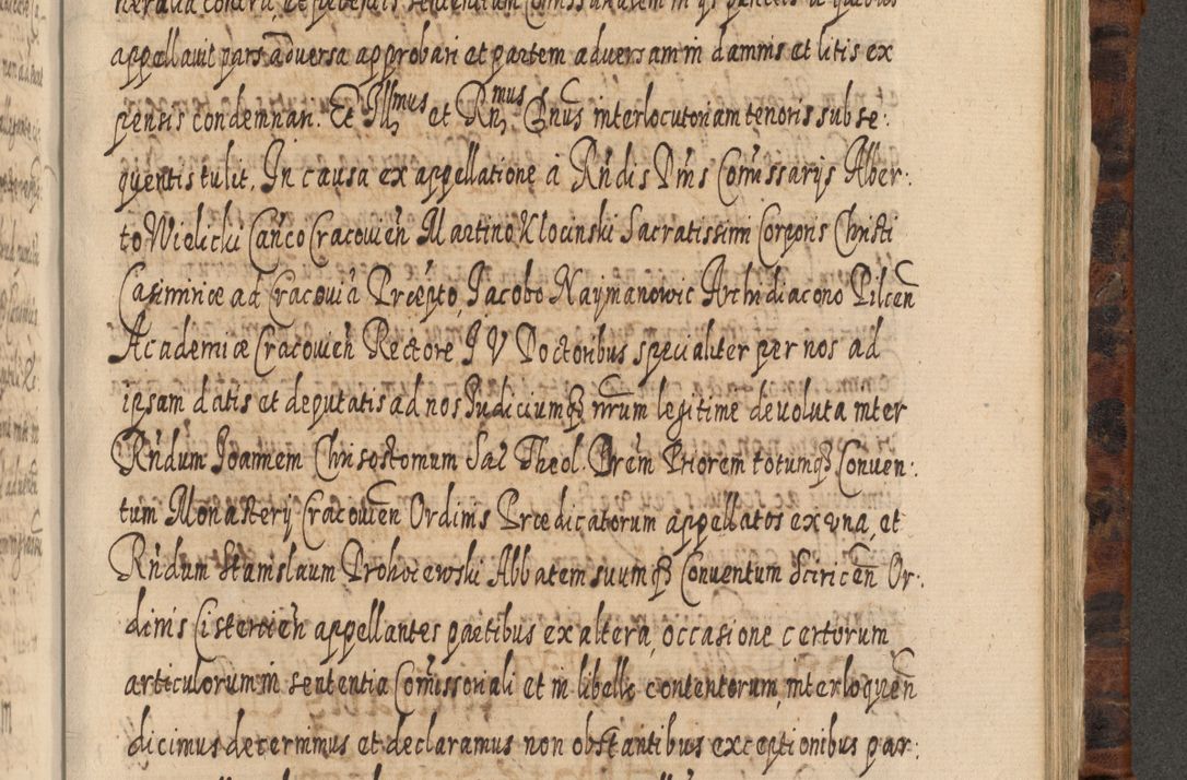 Zdjęcie nr 1032 dla obiektu archiwalnego: Acta actorum, causarum spiritualium, civilium, criminalium, obligationum, quietationum, inscpritionum, cessionum, decimarum, testamentorum R. D. Martini Szyszkowski, episcopi Cracoviensis, ducis Severiensis in annis 1624 - 1626. Tomus tertius.