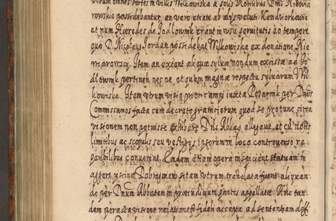 Zdjęcie nr 1033 dla obiektu archiwalnego: Acta actorum, causarum spiritualium, civilium, criminalium, obligationum, quietationum, inscpritionum, cessionum, decimarum, testamentorum R. D. Martini Szyszkowski, episcopi Cracoviensis, ducis Severiensis in annis 1624 - 1626. Tomus tertius.