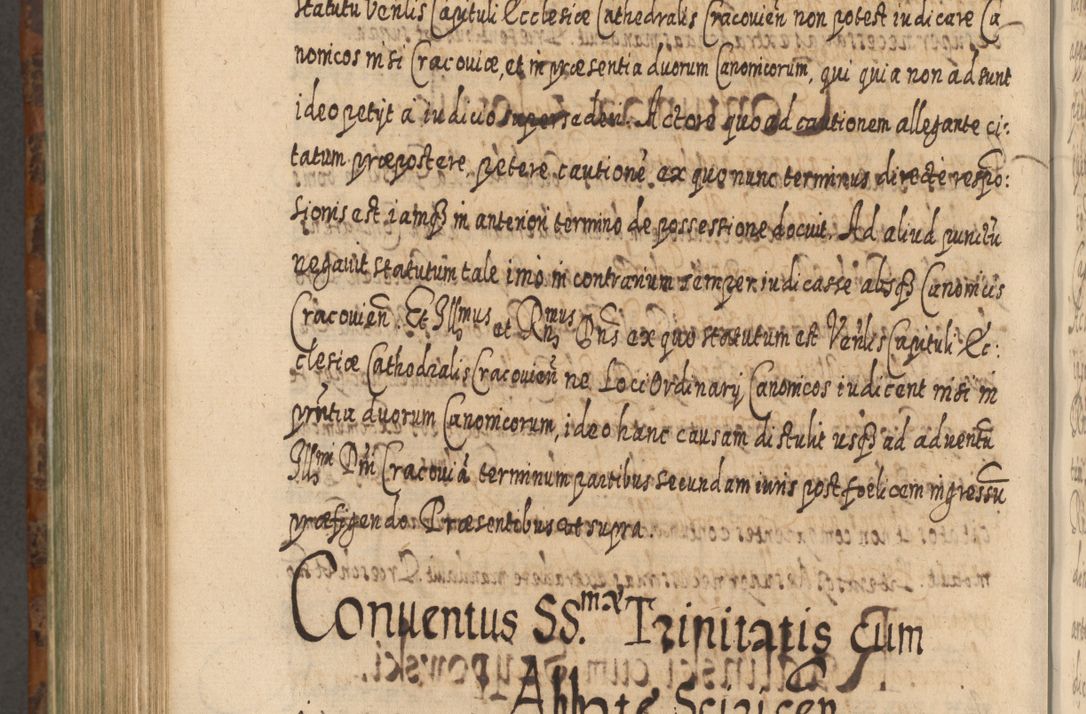 Zdjęcie nr 1031 dla obiektu archiwalnego: Acta actorum, causarum spiritualium, civilium, criminalium, obligationum, quietationum, inscpritionum, cessionum, decimarum, testamentorum R. D. Martini Szyszkowski, episcopi Cracoviensis, ducis Severiensis in annis 1624 - 1626. Tomus tertius.