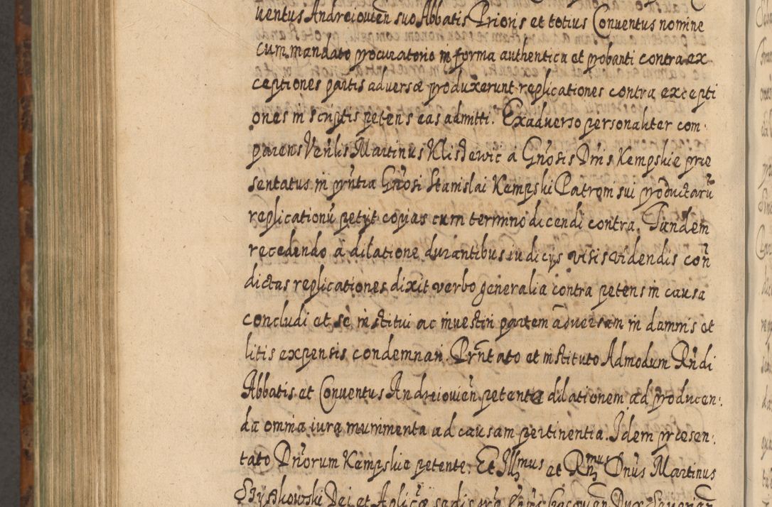 Zdjęcie nr 1027 dla obiektu archiwalnego: Acta actorum, causarum spiritualium, civilium, criminalium, obligationum, quietationum, inscpritionum, cessionum, decimarum, testamentorum R. D. Martini Szyszkowski, episcopi Cracoviensis, ducis Severiensis in annis 1624 - 1626. Tomus tertius.