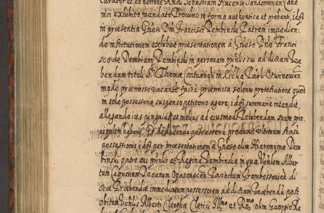 Zdjęcie nr 1021 dla obiektu archiwalnego: Acta actorum, causarum spiritualium, civilium, criminalium, obligationum, quietationum, inscpritionum, cessionum, decimarum, testamentorum R. D. Martini Szyszkowski, episcopi Cracoviensis, ducis Severiensis in annis 1624 - 1626. Tomus tertius.