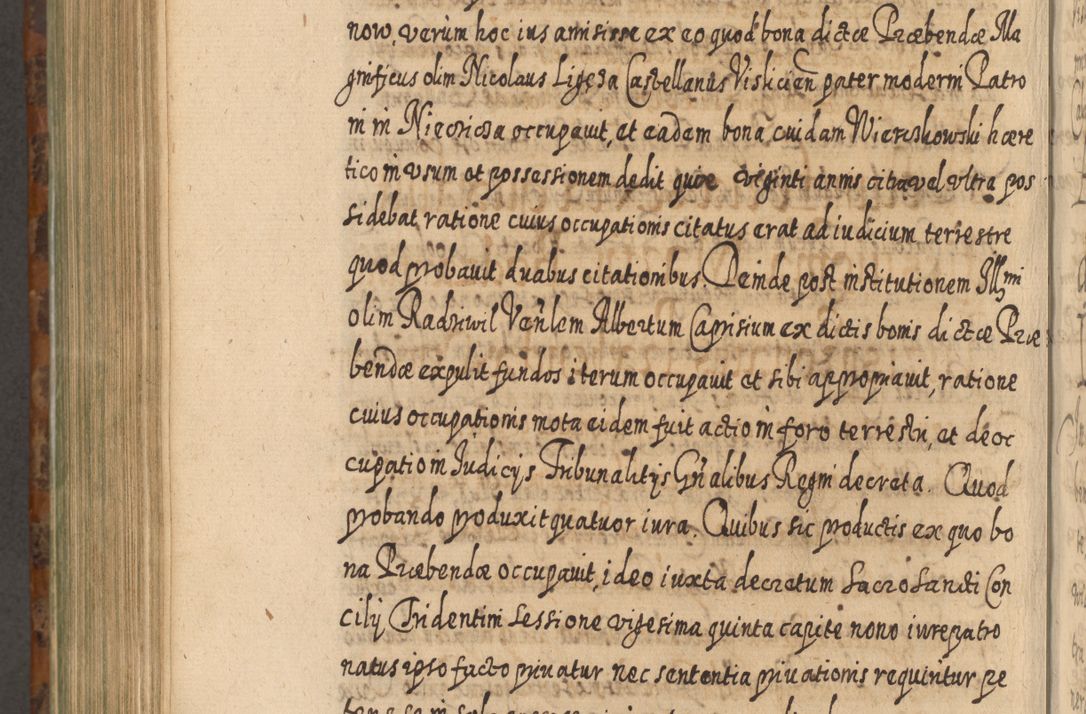 Zdjęcie nr 1023 dla obiektu archiwalnego: Acta actorum, causarum spiritualium, civilium, criminalium, obligationum, quietationum, inscpritionum, cessionum, decimarum, testamentorum R. D. Martini Szyszkowski, episcopi Cracoviensis, ducis Severiensis in annis 1624 - 1626. Tomus tertius.