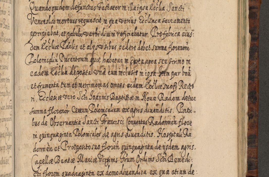 Zdjęcie nr 1018 dla obiektu archiwalnego: Acta actorum, causarum spiritualium, civilium, criminalium, obligationum, quietationum, inscpritionum, cessionum, decimarum, testamentorum R. D. Martini Szyszkowski, episcopi Cracoviensis, ducis Severiensis in annis 1624 - 1626. Tomus tertius.
