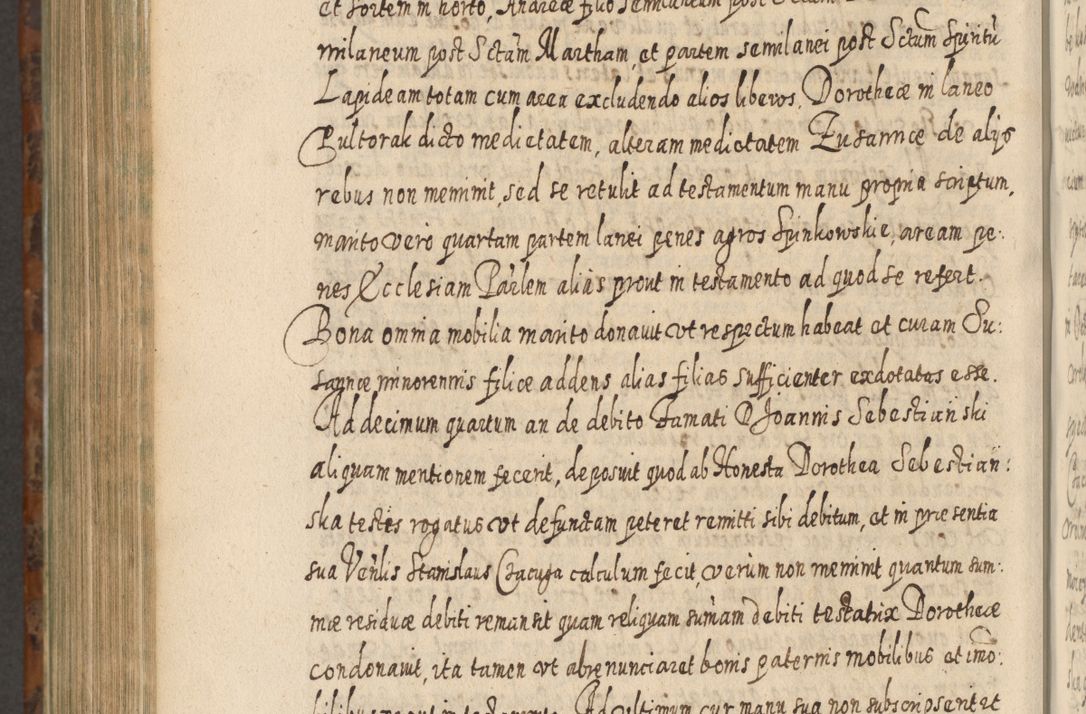 Zdjęcie nr 1213 dla obiektu archiwalnego: Acta actorum, causarum spiritualium, civilium, criminalium, obligationum, quietationum, inscpritionum, cessionum, decimarum, testamentorum R. D. Martini Szyszkowski, episcopi Cracoviensis, ducis Severiensis in annis 1624 - 1626. Tomus tertius.