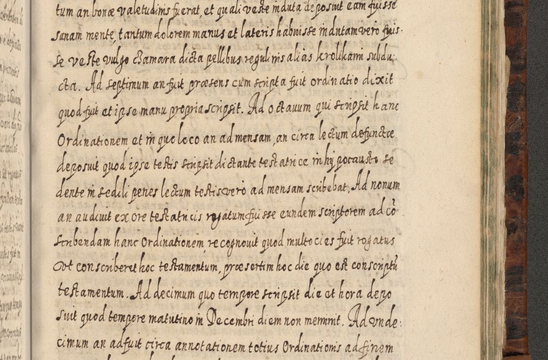 Zdjęcie nr 1212 dla obiektu archiwalnego: Acta actorum, causarum spiritualium, civilium, criminalium, obligationum, quietationum, inscpritionum, cessionum, decimarum, testamentorum R. D. Martini Szyszkowski, episcopi Cracoviensis, ducis Severiensis in annis 1624 - 1626. Tomus tertius.