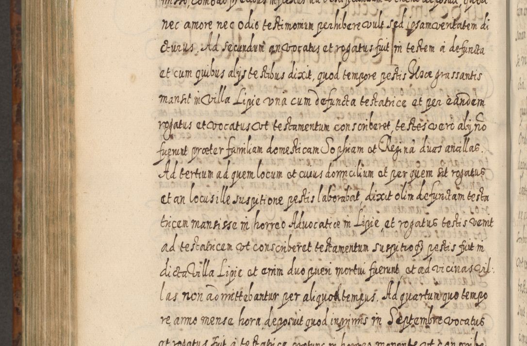 Zdjęcie nr 1211 dla obiektu archiwalnego: Acta actorum, causarum spiritualium, civilium, criminalium, obligationum, quietationum, inscpritionum, cessionum, decimarum, testamentorum R. D. Martini Szyszkowski, episcopi Cracoviensis, ducis Severiensis in annis 1624 - 1626. Tomus tertius.