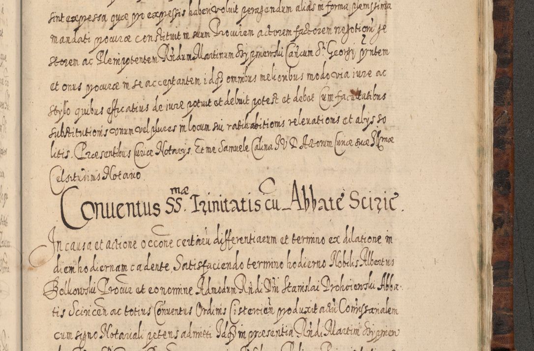 Zdjęcie nr 1398 dla obiektu archiwalnego: Acta actorum, causarum spiritualium, civilium, criminalium, obligationum, quietationum, inscpritionum, cessionum, decimarum, testamentorum R. D. Martini Szyszkowski, episcopi Cracoviensis, ducis Severiensis in annis 1624 - 1626. Tomus tertius.