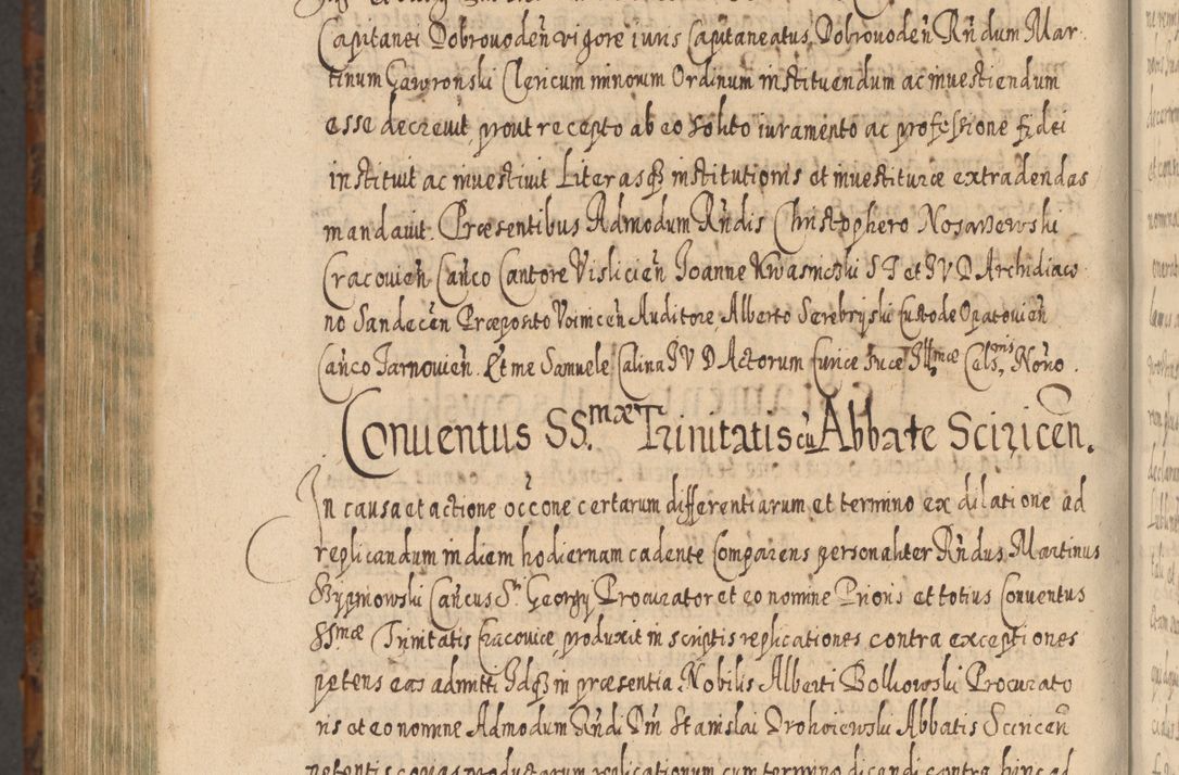 Zdjęcie nr 1389 dla obiektu archiwalnego: Acta actorum, causarum spiritualium, civilium, criminalium, obligationum, quietationum, inscpritionum, cessionum, decimarum, testamentorum R. D. Martini Szyszkowski, episcopi Cracoviensis, ducis Severiensis in annis 1624 - 1626. Tomus tertius.