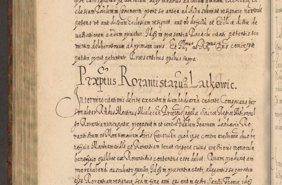 Zdjęcie nr 1379 dla obiektu archiwalnego: Acta actorum, causarum spiritualium, civilium, criminalium, obligationum, quietationum, inscpritionum, cessionum, decimarum, testamentorum R. D. Martini Szyszkowski, episcopi Cracoviensis, ducis Severiensis in annis 1624 - 1626. Tomus tertius.