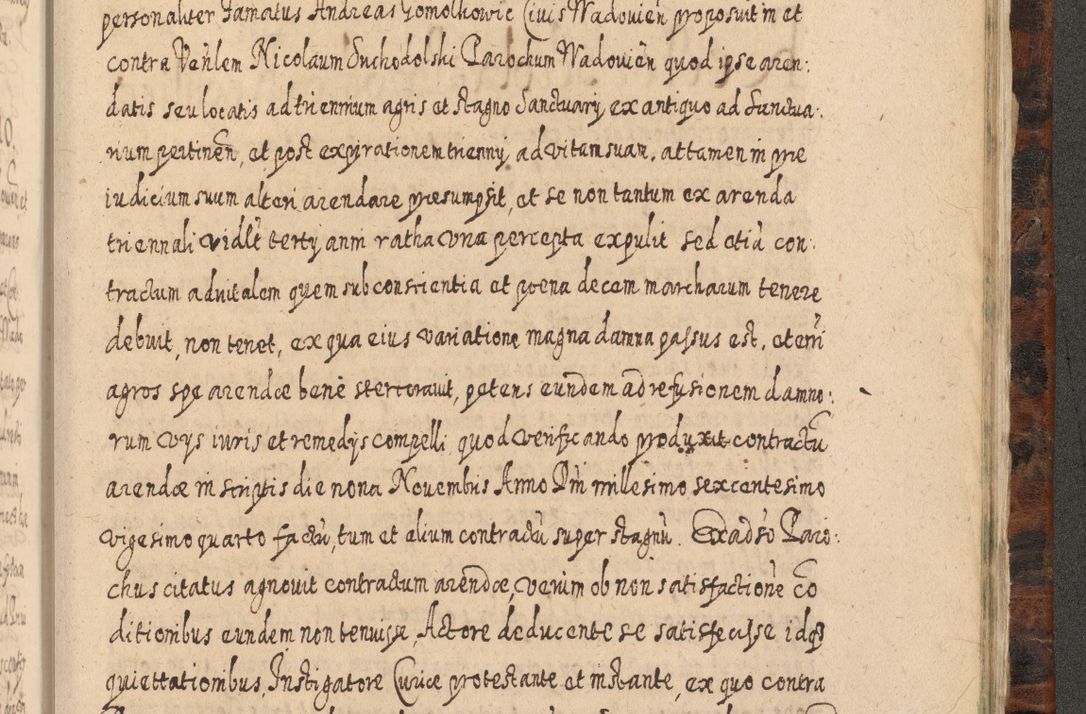 Zdjęcie nr 1370 dla obiektu archiwalnego: Acta actorum, causarum spiritualium, civilium, criminalium, obligationum, quietationum, inscpritionum, cessionum, decimarum, testamentorum R. D. Martini Szyszkowski, episcopi Cracoviensis, ducis Severiensis in annis 1624 - 1626. Tomus tertius.