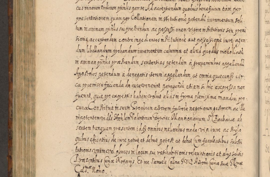 Zdjęcie nr 1365 dla obiektu archiwalnego: Acta actorum, causarum spiritualium, civilium, criminalium, obligationum, quietationum, inscpritionum, cessionum, decimarum, testamentorum R. D. Martini Szyszkowski, episcopi Cracoviensis, ducis Severiensis in annis 1624 - 1626. Tomus tertius.