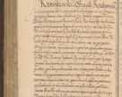 Zdjęcie nr 1361 dla obiektu archiwalnego: Acta actorum, causarum spiritualium, civilium, criminalium, obligationum, quietationum, inscpritionum, cessionum, decimarum, testamentorum R. D. Martini Szyszkowski, episcopi Cracoviensis, ducis Severiensis in annis 1624 - 1626. Tomus tertius.