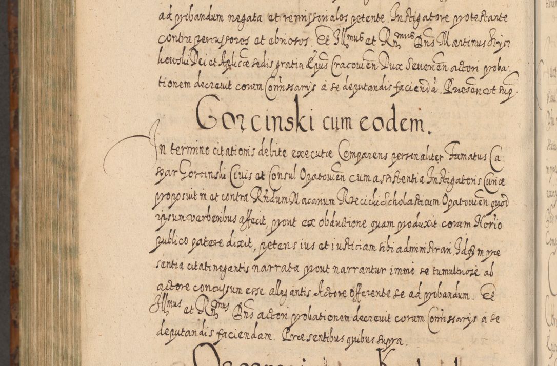 Zdjęcie nr 1355 dla obiektu archiwalnego: Acta actorum, causarum spiritualium, civilium, criminalium, obligationum, quietationum, inscpritionum, cessionum, decimarum, testamentorum R. D. Martini Szyszkowski, episcopi Cracoviensis, ducis Severiensis in annis 1624 - 1626. Tomus tertius.